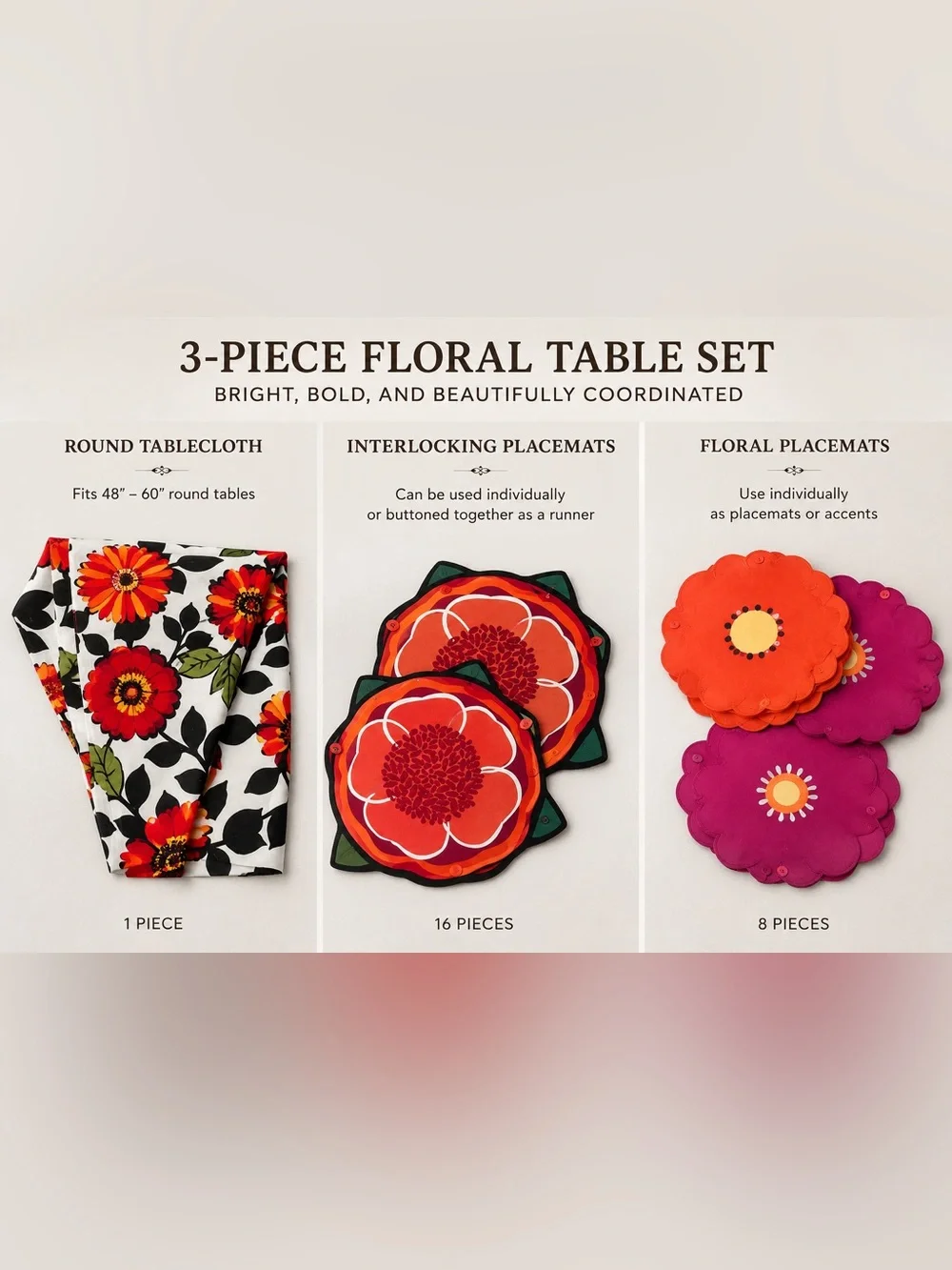 N/A vibrant floral
